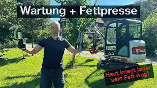 Wartung + Fettpresse, Tipps + Tricks, how to?, wichtig für langen Spaß an Land - und Baumaschinen