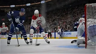 Auston Matthews Bangs Home 50 In 50 To Open The Scoring Against Montreal