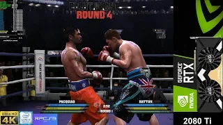 Fight Night Round 4 4K RPS3 Emulator | RTX 2080 Ti OC | i9 9900K 5GHz