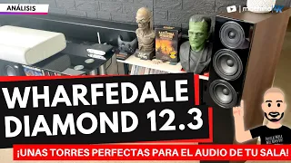 ¡Tus Películas, Juegos y Música sonarán de lujo con estas Torres! Wharfedale Diamond 12.3 Análisis