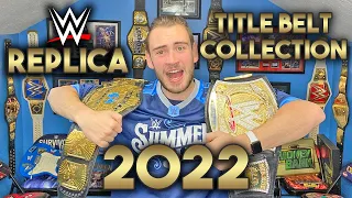 WWE Replica Title Belt Collection 2022