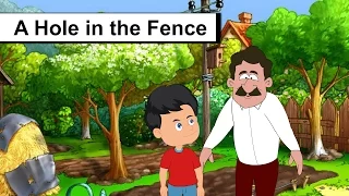 A Hole in the fence - English | Short Stories for Kids | Toonzee TV