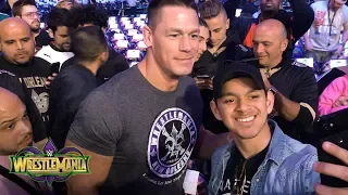 John Cena takes his seat at WrestleMania as a fan: WrestleMania Exclusive, April 8, 2018