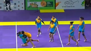 Uttar Pradesh vs Haryana Girl's Kabaddi Match Full Highlights | Khelo India School Games 2019