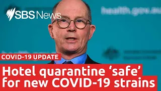 COVID-19: The Chief Medical Officer is live I SBS News