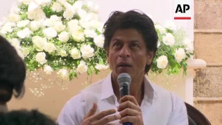 Bollywood superstar Shah Rukh Khan celebrates Eid al-Fitr at home