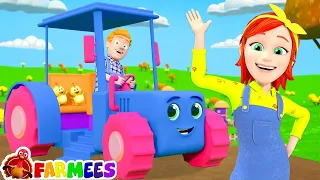 Wheels on the Tractor + More Nursery Rhymes & Baby Songs