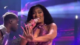 Nicki Minaj performs Beep Beep on The Pink Friday 2 Tour in Newark, NJ on 3/28/24.