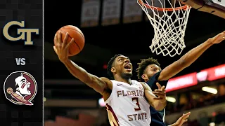 Georgia Tech vs. Florida State Men's Basketball Highlights (2019-20)