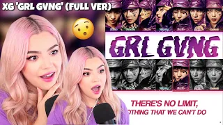 [REACTION] XG - GRL GVNG (FULL VERSION)