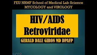 HIV/AIDS Lecture