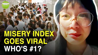 Too Miserable! China's young people start to check their misery rankings