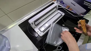 Kako koristiti aparat za vakumiranje / How to use vacuum sealer - SWITCH ON 140W - vakuumiergerät