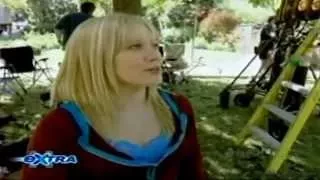 Hilary Duff - Interview On Extra (A Cinderella Story Movie) 2003 - HD