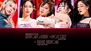 ܀⊹Unf◎rgiven × N◎t shy × Pink ven◎m | Y◎ur Girl Gr◎up 5 members