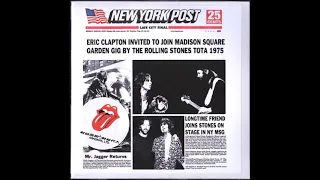 The Rolling Stones (with Eric Clapton) - Madison Square Garden (CD2) - Bootleg Album, 1975