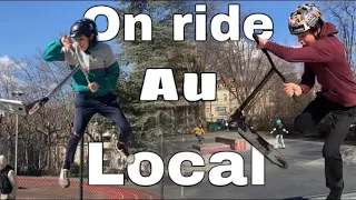 Une Session Au Skatepark Local !