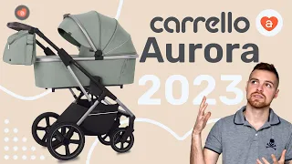 Універсальна коляска Carrello Aurora 2 в 1. Відео огляд дитячий візочок Каррелло 2023