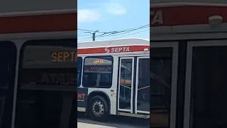 septa novabus lfs #8663 @ frankford tc