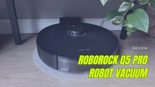 Review roborock Q5 Pro Robot Vacuum and Mop Combo, 5500Pa Suction, DuoRoller Brush