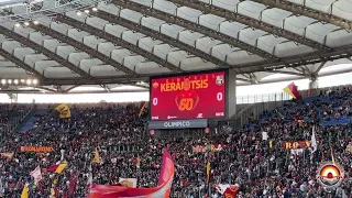 Roma - Sassuolo 3-4: la formazione della Roma. Applausi, tanti, a Mourinho anche se squalificato