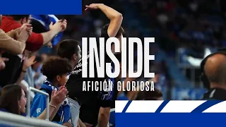 INSIDE | La afición del Deportivo Alavés, volcada con el equipo en el partido frente al Granada