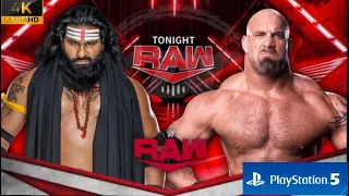 Full match:- Goldberg vs veer mahaan | WWE 12 August 2022 | WWE raw 2022