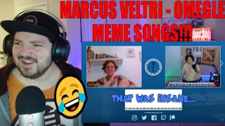 REACTION TO MARCUS VELTRI - OMEGLE BUT I PLAY TIKTOK MEME SONGS