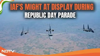 Republic Day Parade Flypast I Indian Air Force's Might At Display During Republic Day Parade