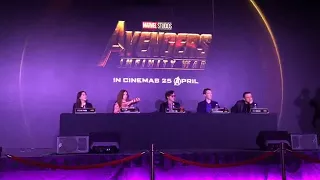 Avengers Infinity War Singapore press conference
