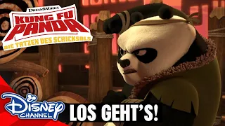 KUNG FU PANDA - Clip: Los geht's! | Disney Channel