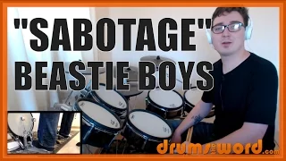 ★ Sabotage (Beastie Boys) ★ Drum Lesson PREVIEW | How To Play Song (Mike D)