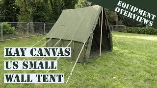 WW2 US small wall tent review