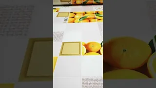 обои для кухни с 3D эффектом