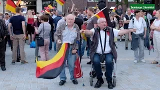 "Merkel muss weg"-Demo in Hamburg