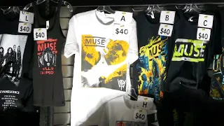 Muse Will of the People Tour Merch Crypto Arena Los Angeles California USA April 6, 2023