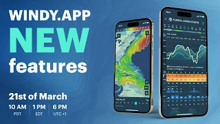 New features of Windy.app and WindHub