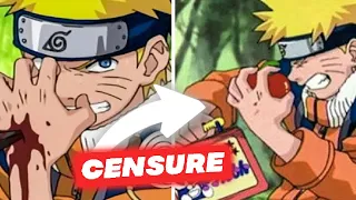 LES CENSURES HORRIBLES DANS NARUTO