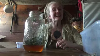 How to make Garden Sage infused honey!