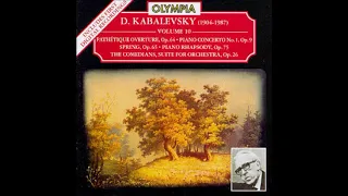 Dmitri Kabalevsky : Pathetique Overture for orchestra Op. 64 (1960)