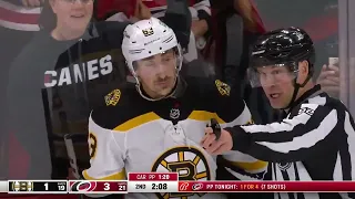 Brad Marchand Slashes Pyotr Kochetkov (Fined 5k)