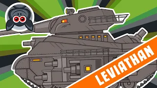 Short Story about Leviathan. Demon Super Mutant. Cartoons About Tanks