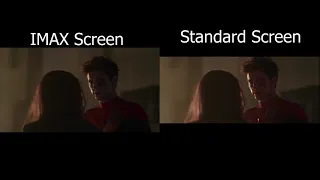 Spider Man No Way Home Official Trailer IMAX® Screen vs. Standard Screen