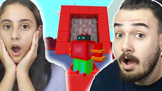 EBRAR'la Özel Modları Denedik!! (MİNİ GARLOŞ GOLEM VAR) Minecraft