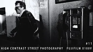 Street Photography POV #11 High Contrast with fujifilm x100v