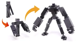 Upgrading My Son's Minecraft Enderman Mech - Detailed Build
