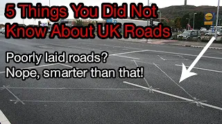 5 Things You Did Not Know About UK Roads | Dragon teeth, traffic light  induction loop??