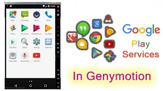 How to install Google play services in Genymotion emulator