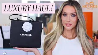 LUXURY HAUL - CHANEL- HERMES - CELINE AND MORE!