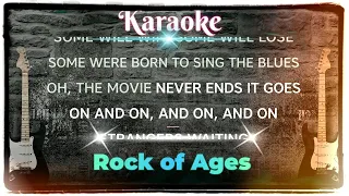 Don't Stop Believin' ~ Rock of Ages || Karaoke Version